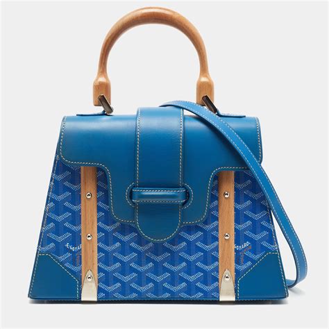 blue goyard bags|goyard saigon pm bag price.